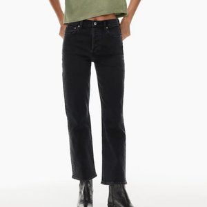 ARITZIA The Arlo High Rise Straight - dark grey - size 30 - excellent condition